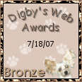 Digby's Web Awards - Bronze Award